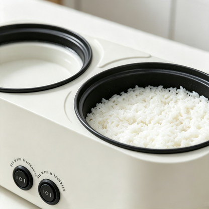 Dual‑pot Rice Cooker