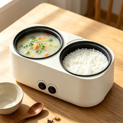 Dual‑pot Rice Cooker
