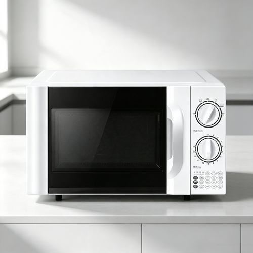 Dual‑knob Mechanical Microwave Oven